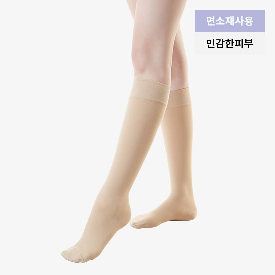 [CCL3] 코튼 무릎형 스킨 / 발가락 열림형